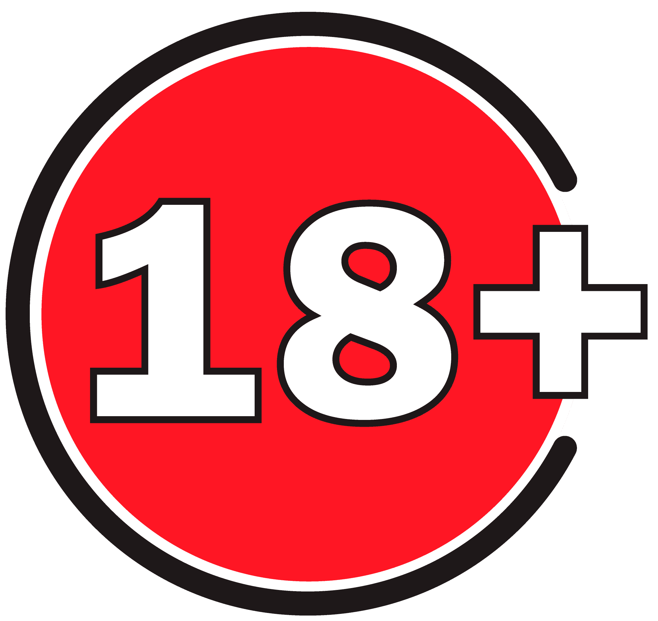 18+ age restriction icon